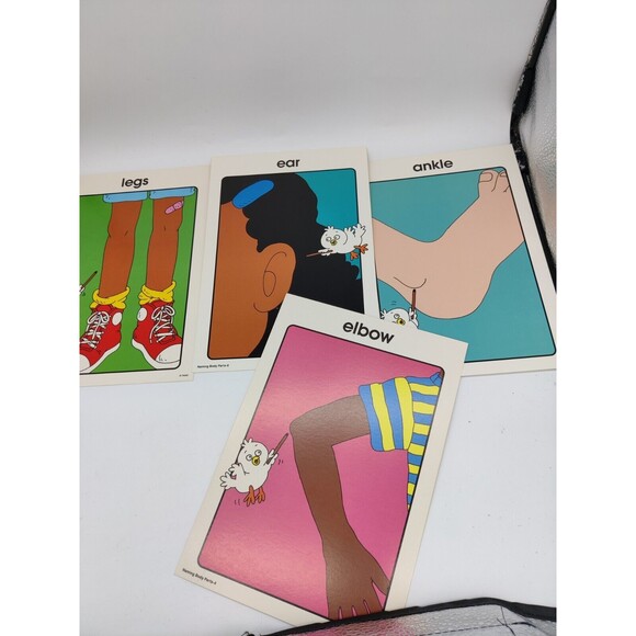 Vintage Trend Look N Do Lets Exercise 16 Laminated Activity Card Set 1991 - Picture 12 of 12